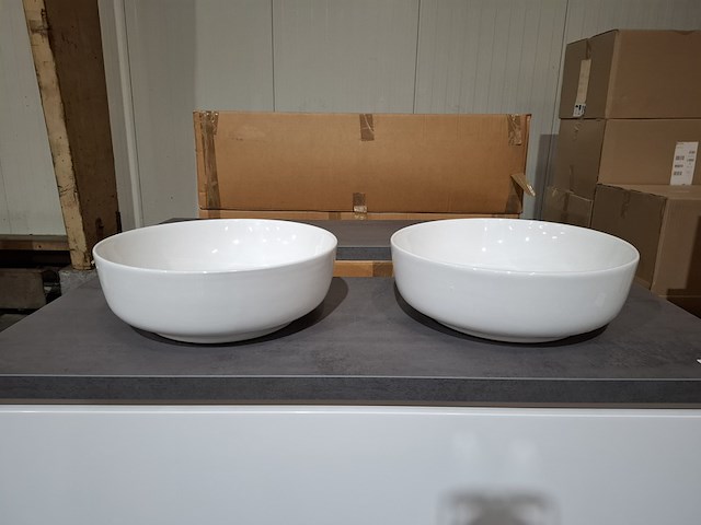 Badmeubel glans wit - afbeelding 13 van  13