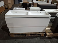 Badmeubel glans wit - afbeelding 2 van  9