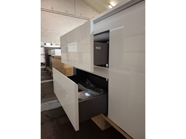 Badmeubel glans wit - afbeelding 9 van  14