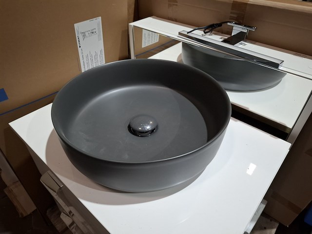 Badmeubel glans wit - afbeelding 3 van  13