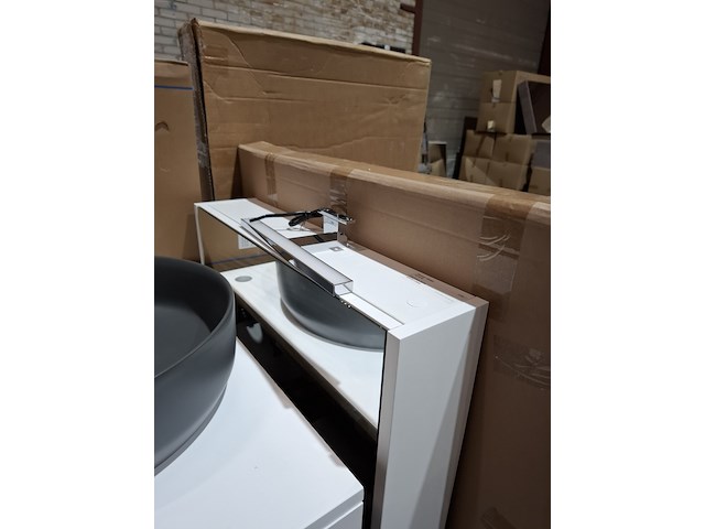 Badmeubel glans wit - afbeelding 4 van  13