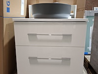 Badmeubel glans wit - afbeelding 6 van  13