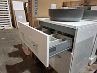 Badmeubel glans wit - afbeelding 8 van  13