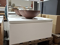 Badmeubel glans wit - afbeelding 1 van  13