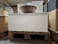 Badmeubel glans wit - afbeelding 9 van  13