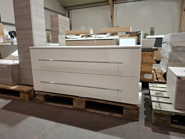 Badmeubel glans wit - afbeelding 4 van  11