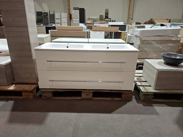 Badmeubel glans wit - afbeelding 5 van  11