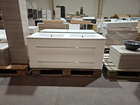 Badmeubel glans wit - afbeelding 5 van  11