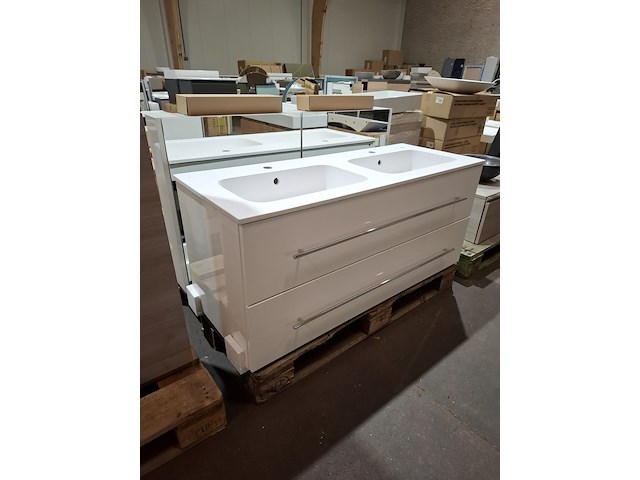 Badmeubel glans wit - afbeelding 6 van  11