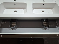 Badmeubel glans wit - afbeelding 8 van  11