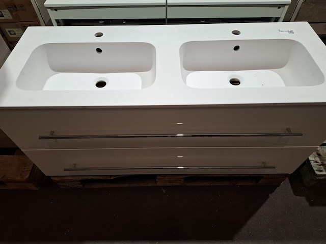 Badmeubel glans wit - afbeelding 10 van  11