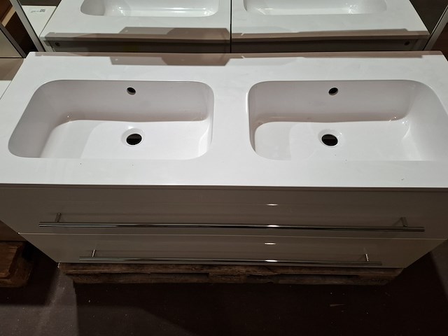 Badmeubel glans wit - afbeelding 2 van  15