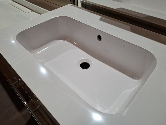 Badmeubel glans wit - afbeelding 3 van  15