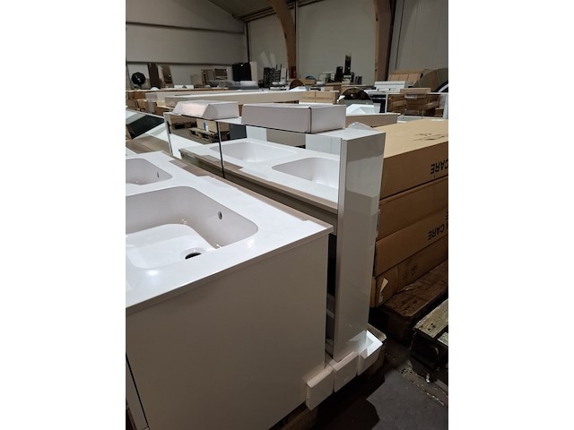 Badmeubel glans wit - afbeelding 4 van  15