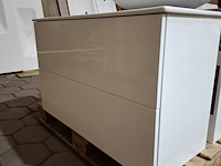 Badmeubel glans wit - afbeelding 2 van  9