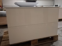 Badmeubel glans wit - afbeelding 3 van  9