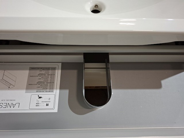 Badmeubel glans wit - afbeelding 6 van  9