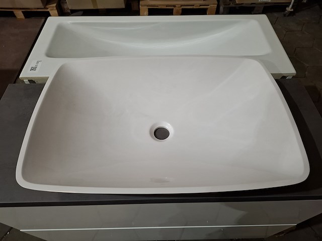 Badmeubel glans wit - afbeelding 2 van  11