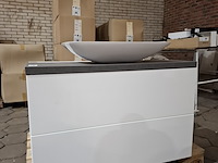 Badmeubel glans wit - afbeelding 1 van  11