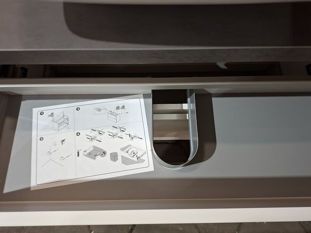 Badmeubel glans wit - afbeelding 8 van  11