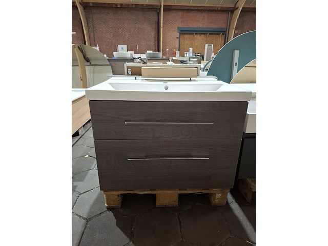 Badmeubel grey oak - afbeelding 1 van  13