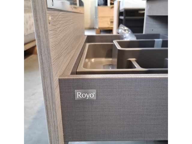 Badmeubel, grey oak - afbeelding 9 van  11