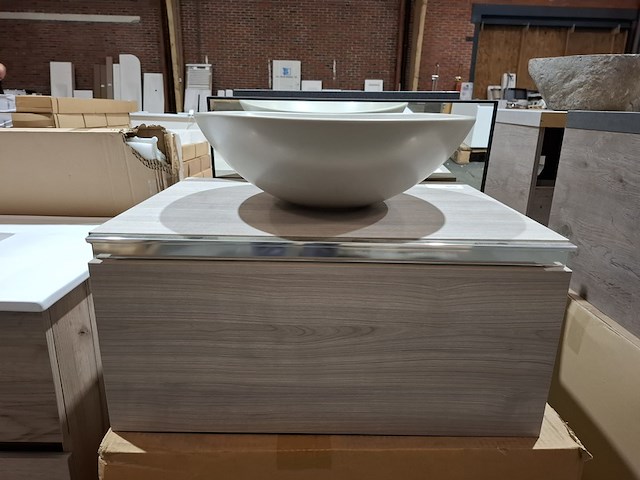 Badmeubel grijs eiken - afbeelding 6 van  13