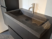 Badmeubel, hr badmeubel, lorencio, black oak - afbeelding 2 van  23