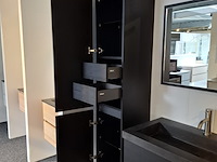 Badmeubel, hr badmeubel, lorencio, black oak - afbeelding 7 van  23