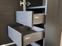 Badmeubel, hr badmeubel, lorencio, black oak - afbeelding 8 van  23