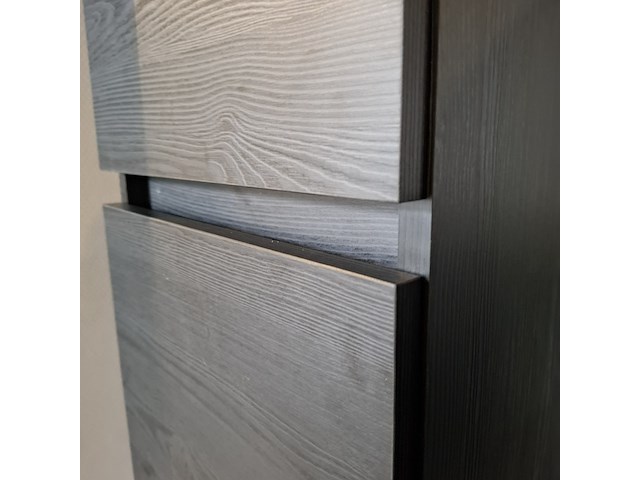 Badmeubel, hr badmeubel, lorencio, black oak - afbeelding 10 van  23