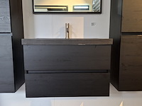Badmeubel, hr badmeubel, lorencio, black oak - afbeelding 18 van  23