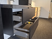 Badmeubel, hr badmeubel, lorencio, black oak - afbeelding 19 van  23