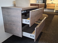 Badmeubel, hr badmeubel, pulse, concrete oak - afbeelding 12 van  17