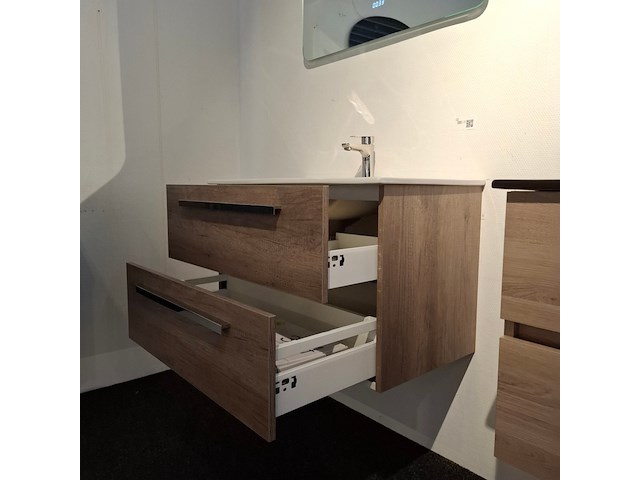 Badmeubel hr badmeubelen, amador, concrete oak - afbeelding 11 van  15
