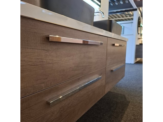 Badmeubel hr badmeubelen, amador, concrete oak - afbeelding 2 van  22