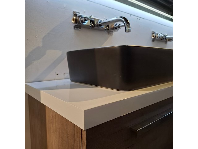 Badmeubel hr badmeubelen, amador, concrete oak - afbeelding 3 van  22