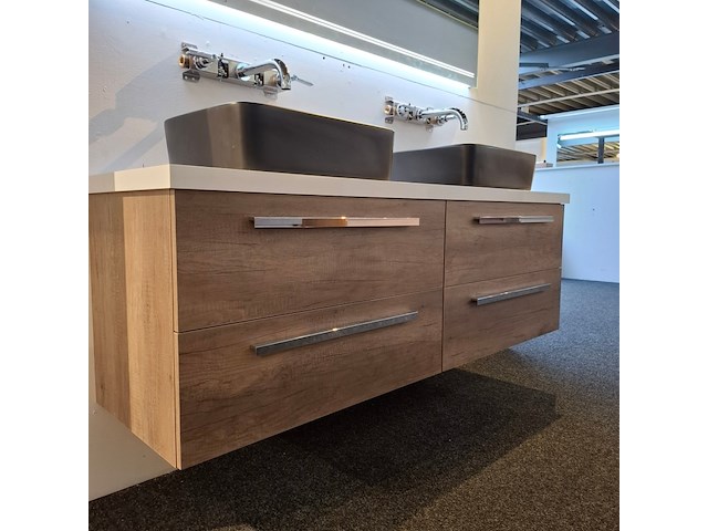 Badmeubel hr badmeubelen, amador, concrete oak - afbeelding 17 van  22