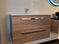 Badmeubel hr badmeubelen, amador, concrete oak - afbeelding 10 van  15