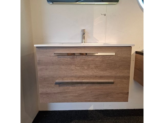 Badmeubel hr badmeubelen, amador, concrete oak - afbeelding 11 van  15