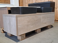Badmeubel, hr badmeubelen, bloxx, concrete oak - afbeelding 5 van  11