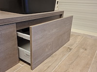 Badmeubel hr badmeubelen, bloxx, concrete oak - afbeelding 5 van  10