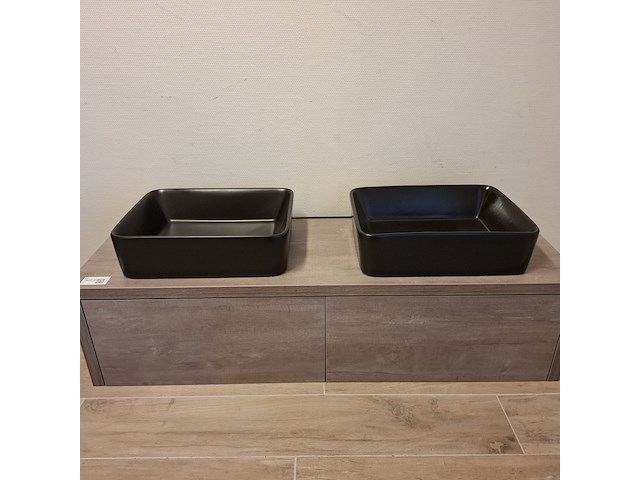 Badmeubel hr badmeubelen, bloxx, concrete oak - afbeelding 10 van  10