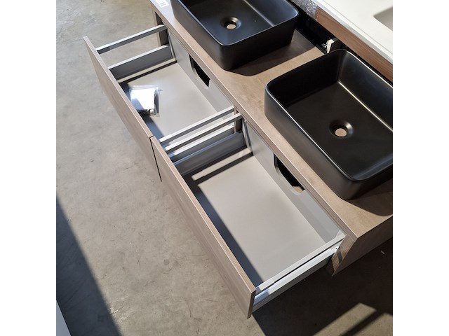 Badmeubel, hr badmeubelen, bloxx, concrete oak - afbeelding 11 van  11