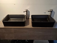 Badmeubel hr badmeubelen, bloxx, concrete oak - afbeelding 6 van  14