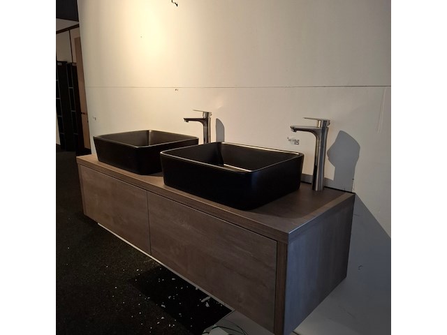 Badmeubel hr badmeubelen, bloxx, concrete oak - afbeelding 8 van  14