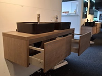 Badmeubel hr badmeubelen, bloxx, concrete oak - afbeelding 9 van  14