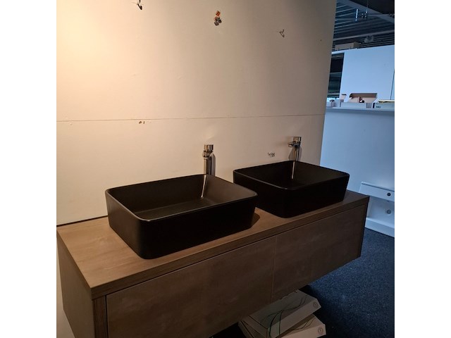 Badmeubel hr badmeubelen, bloxx, concrete oak - afbeelding 13 van  14
