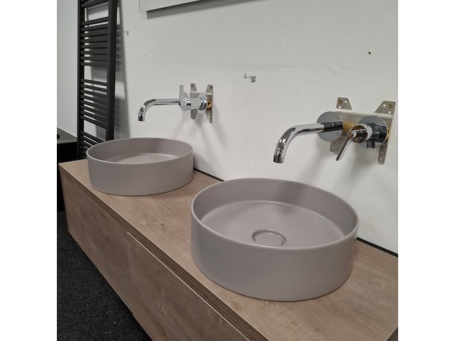 Badmeubel hr badmeubelen, bloxx, concrete oak - afbeelding 10 van  20