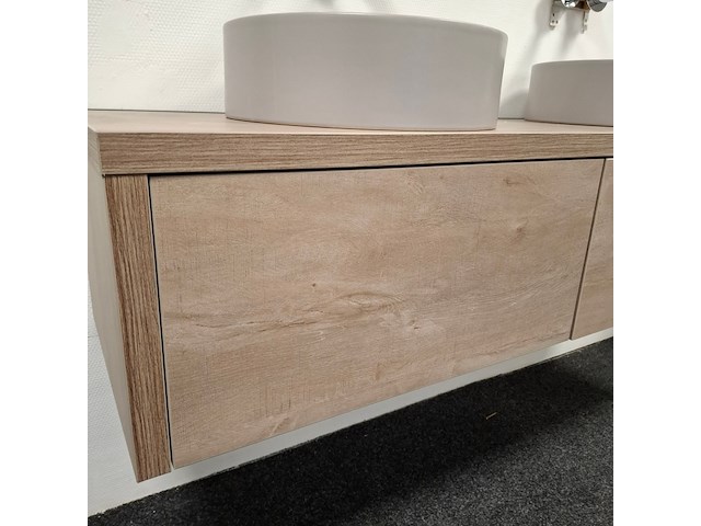Badmeubel hr badmeubelen, bloxx, concrete oak - afbeelding 20 van  20